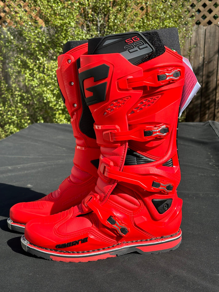 Gaerne SG-22 Boots - Red - Size 12