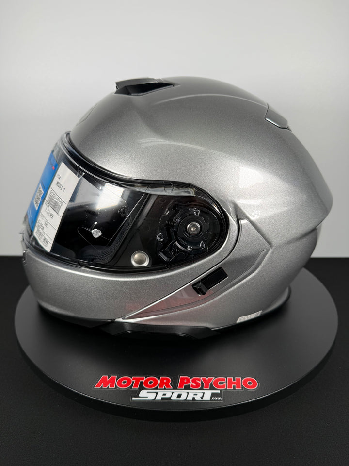 Shoei Neotec 3 Modular Helmet - Light Silver - Size XXL - USED / OPEN BOX