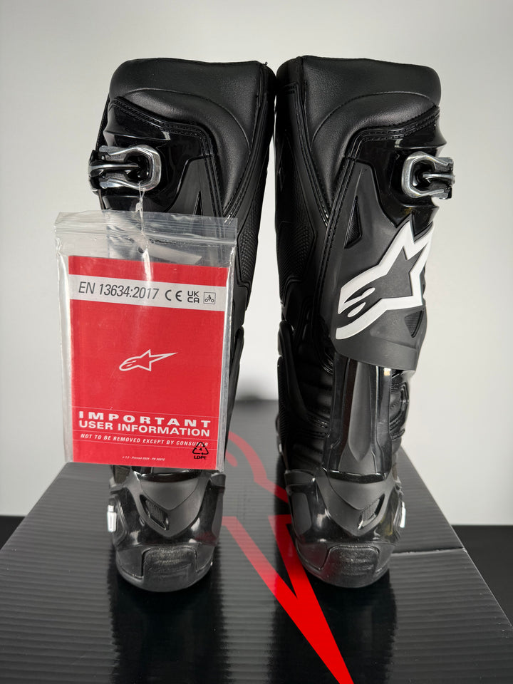 Alpinestars Tech 10 Boots - Black - Size Euro 47 / US 12 - OPEN BOX