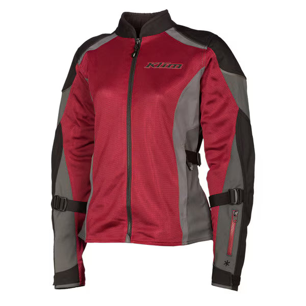 KLIM AVALON JACKET - MALBEC - CASTLEROCK GRAY