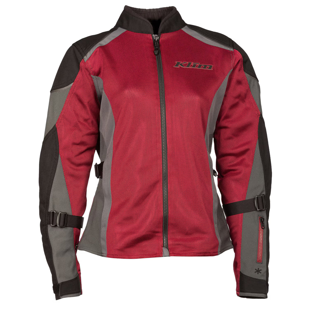 KLIM AVALON JACKET - MALBEC - CASTLEROCK GRAY