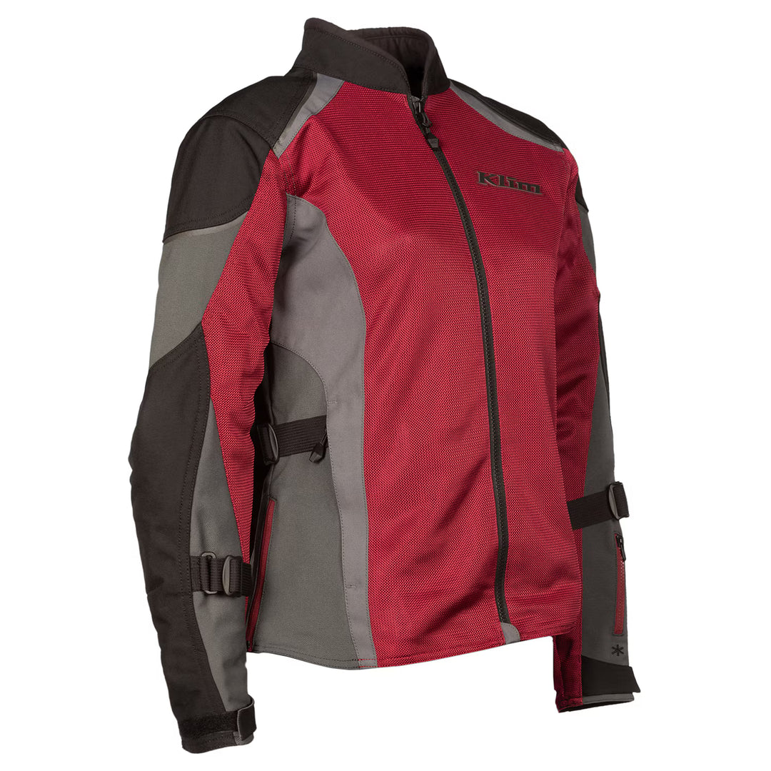 KLIM AVALON JACKET - MALBEC - CASTLEROCK GRAY