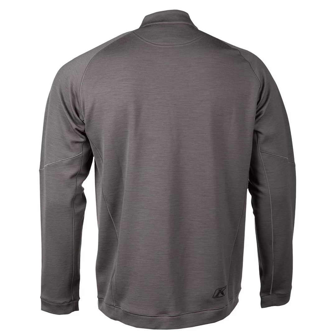 KLIM TETON MERINO WOOL 1/4 ZIP - ASPHALT