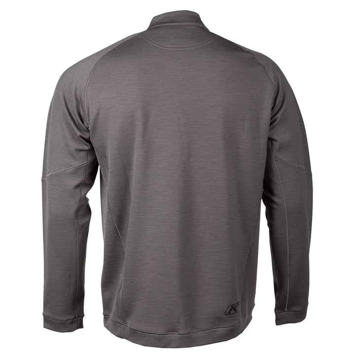 KLIM TETON MERINO WOOL 1/4 ZIP - ASPHALT