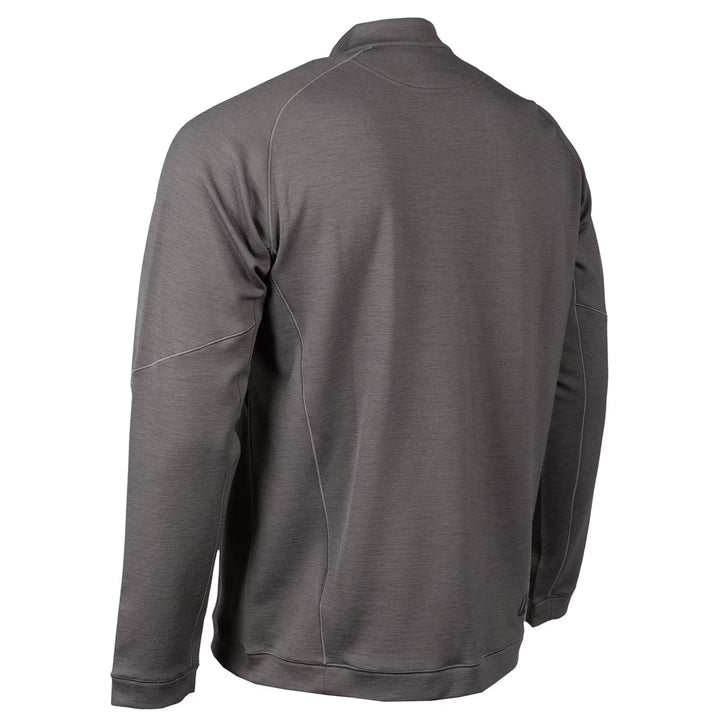 KLIM TETON MERINO WOOL 1/4 ZIP - ASPHALT