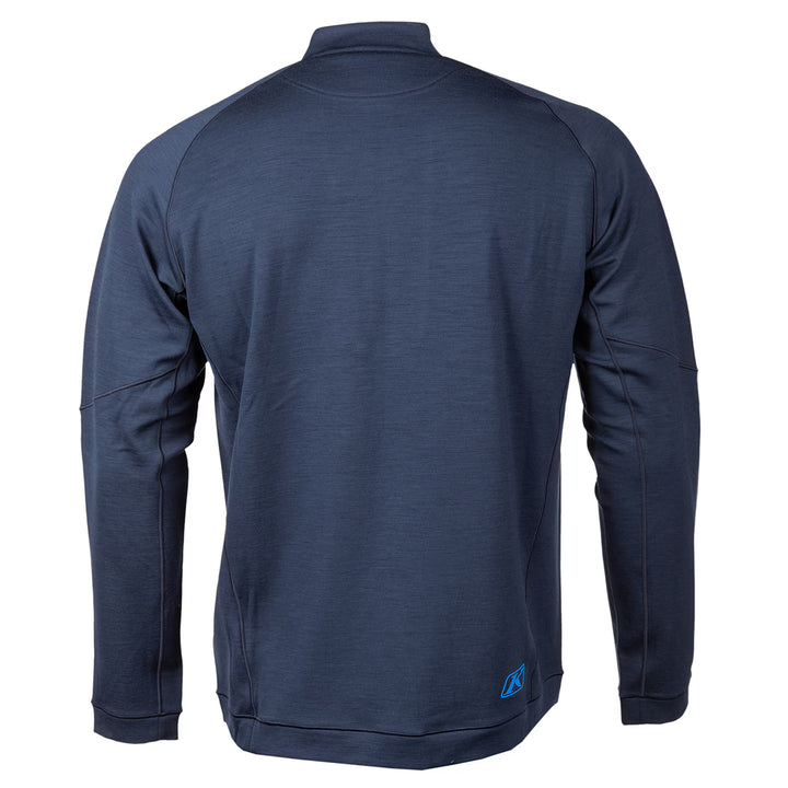 KLIM TETON MERINO WOOL 1/4 ZIP - NAVY BLUE