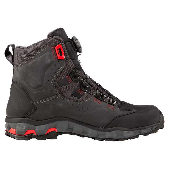 KLIM OUTLANDER GTX BOOT - ASPHALT - HIGH RISK RED