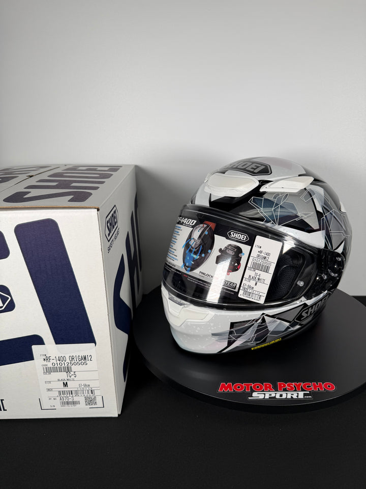 Shoei RF-1400 Origami 2 Helmet - TC-5 - Size Medium - USED / OPEN BOX - FINAL SALE / NO RETURNS