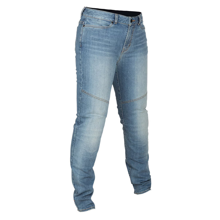KLIM BETTY TAPERED STRETCH JEAN - ICE BLUE