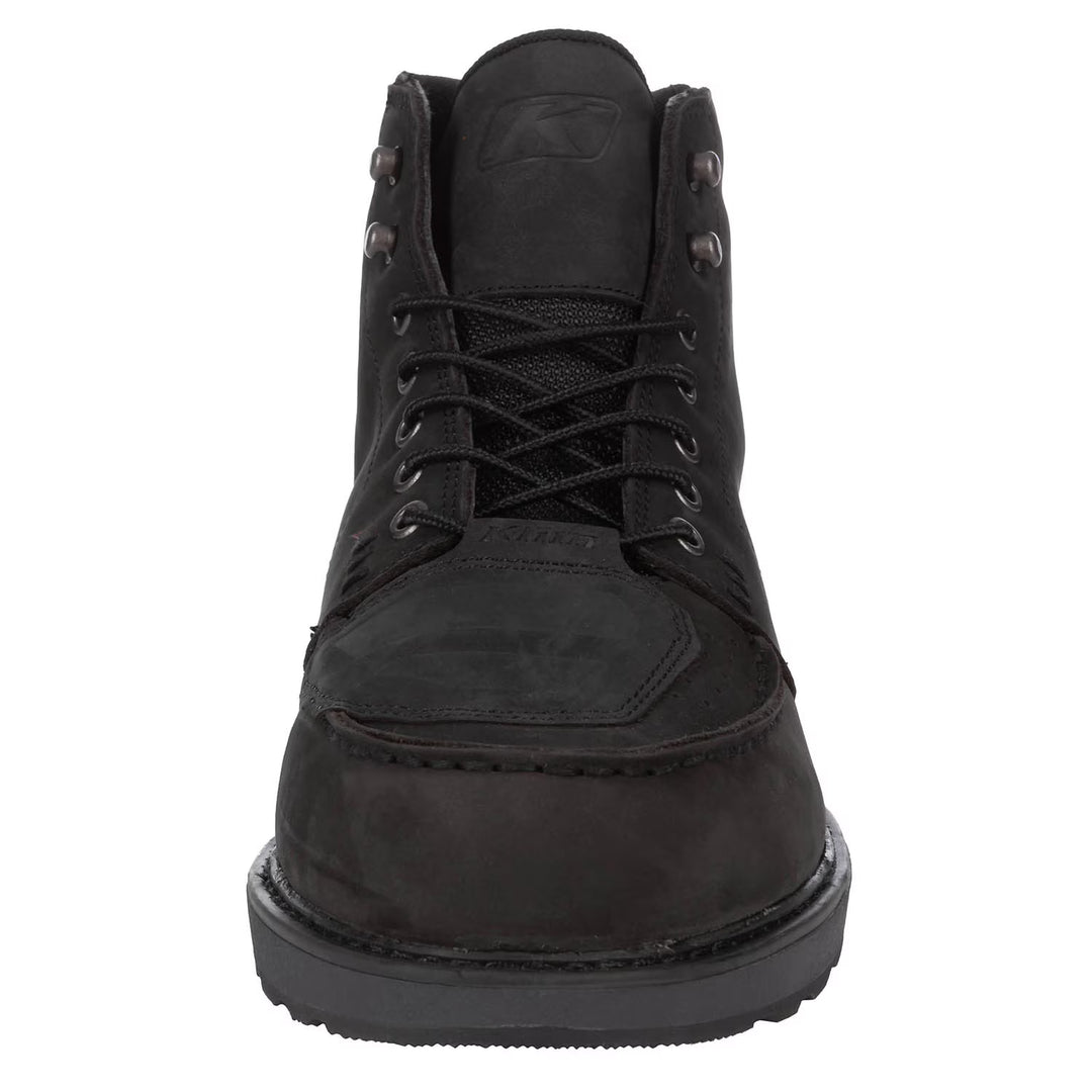 KLIM BLAK JAK LEATHER BOOT - GUNMETAL BLACK