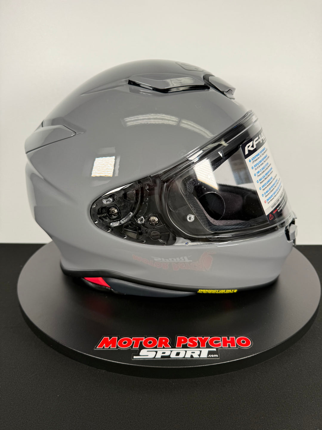 Shoei RF-1400 Helmet - Gloss Basalt Gray - Size M - USED / OPEN BOX - FINAL SALE / NO RETURNS