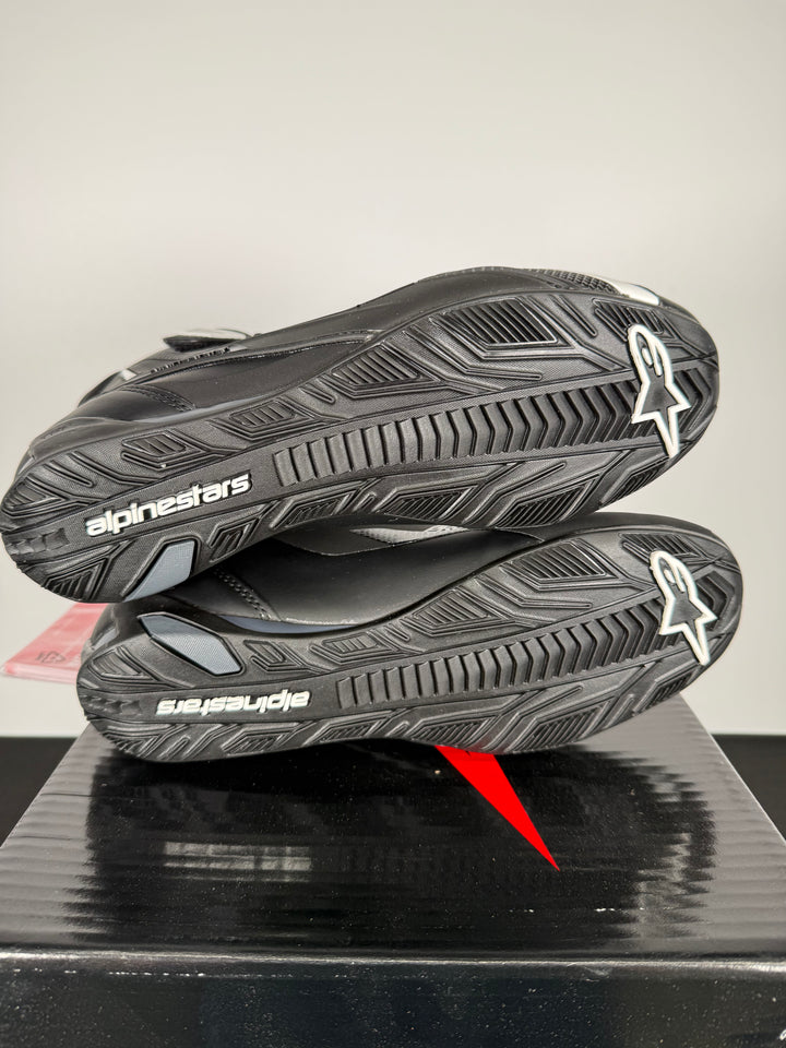 Alpinestars Faster-4 Shoes - Black - Size EU 42 / US 9 - OPEN BOX - FINAL SALE / NO RETURNS