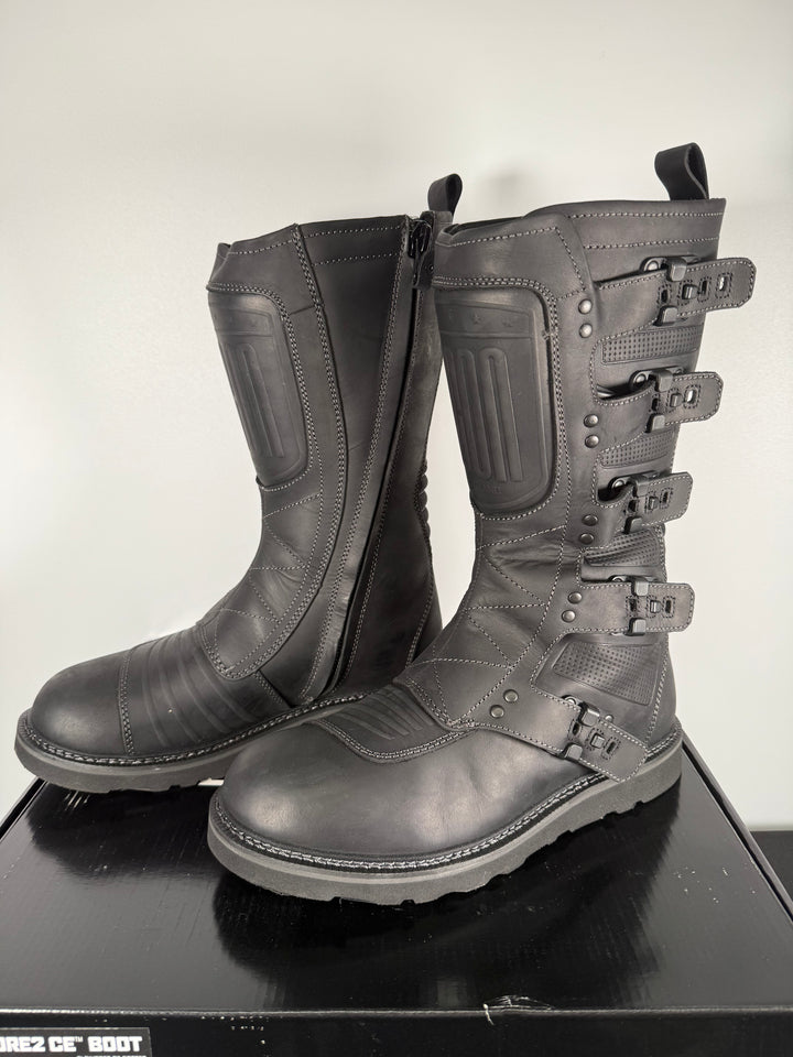 Icon Elsinore 2 Boots - Black - Size EU 44.5 / US 10.5 - OPEN BOX - FINAL SALE / NO RETURNS