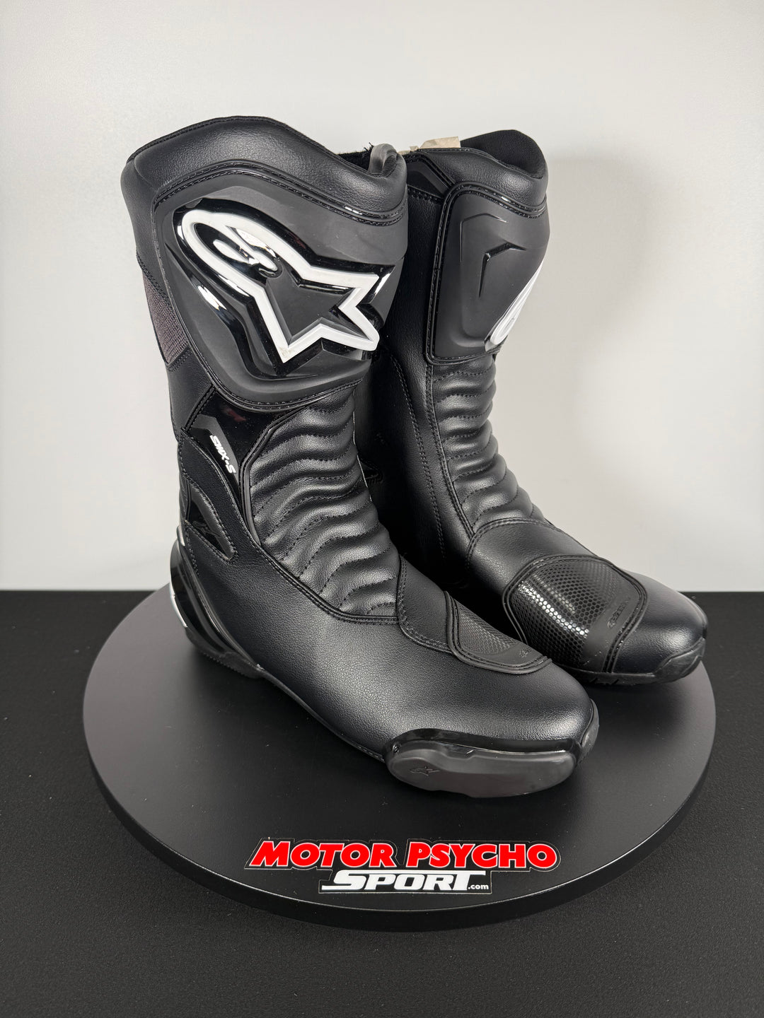Alpinestars Smx S Waterproof Boots - Black - Size EU 43 / US 9 - OPEN BOX - FINAL SALE / NO RETURNS