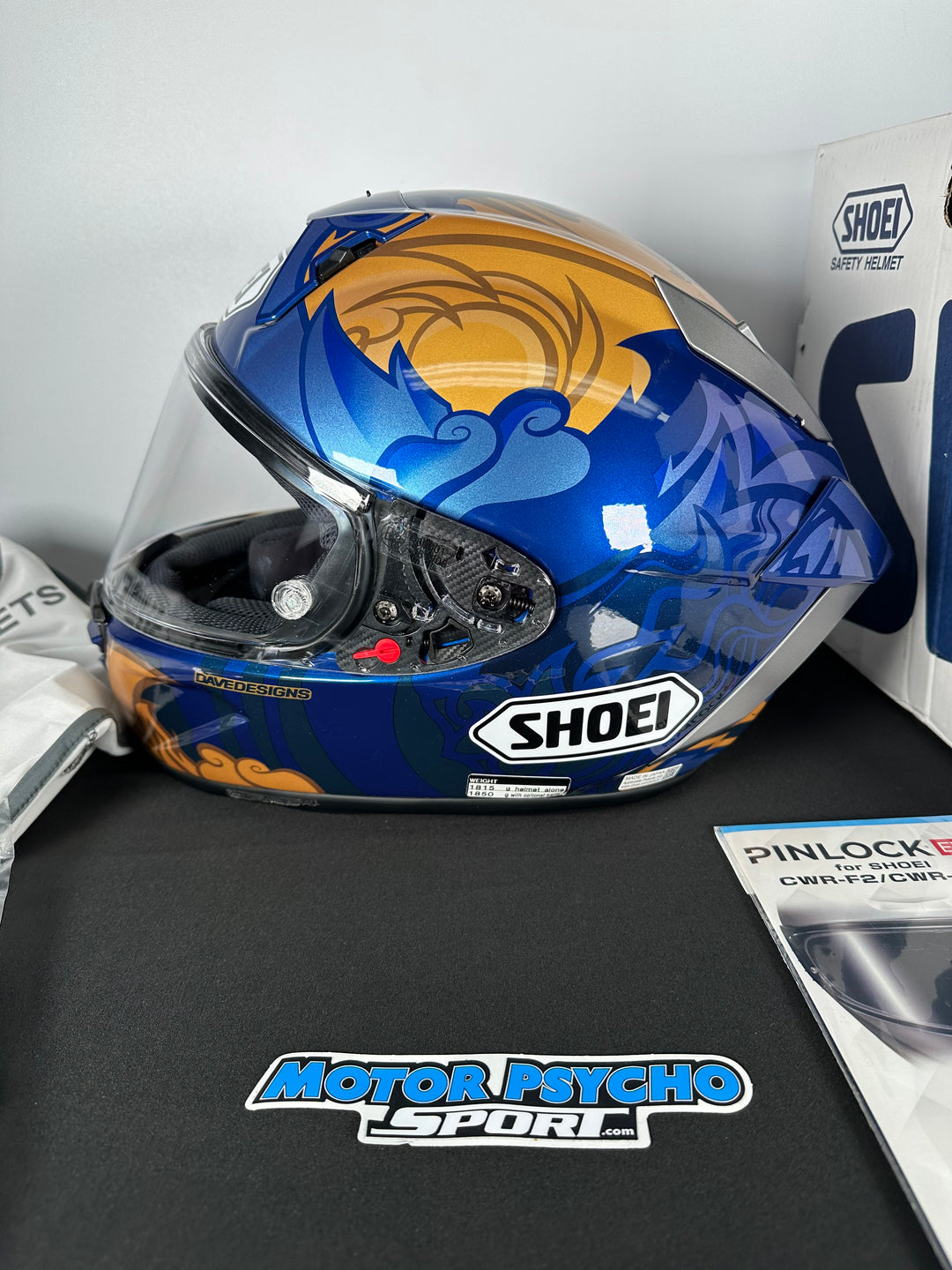 Shoei X-15 Helmet - Marquez Thai TC-1 - Size XL - USED GOOD CONDITION