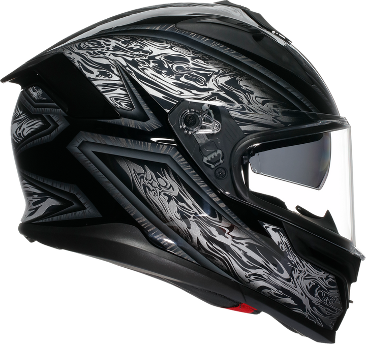 AGV K7 Helmet - Damascus Black/Silver