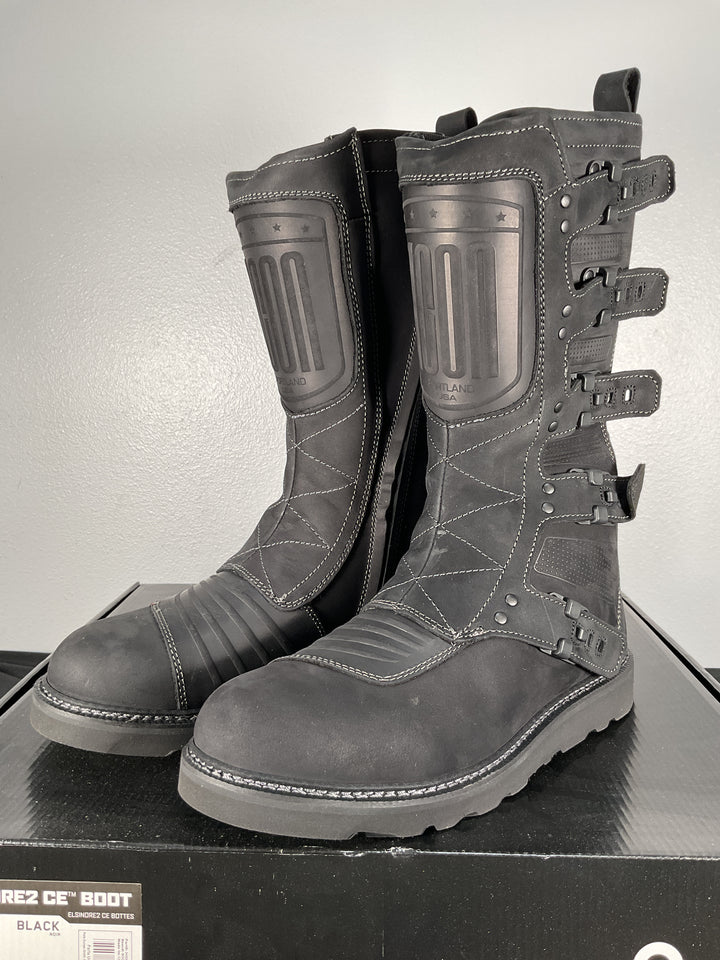 Icon Elsinore 2 Boots - Black - US Size 12 - Used Like New