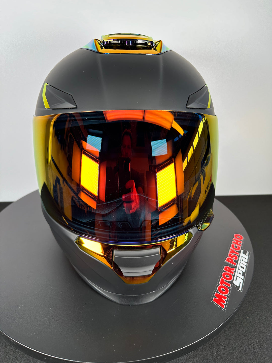 Fly Racing Sentinel Recon Helmet Matte Black/Fire Chrome