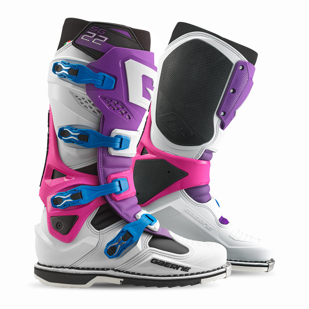 Gaerne SG-22 Boots - Rhodamine Purple/White LE