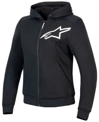 ALPINESTARS STELLA CHROME V2 SPORT HOODIE  - BLACK/WHITE