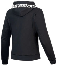 ALPINESTARS STELLA CHROME V2 SPORT HOODIE  - BLACK/WHITE