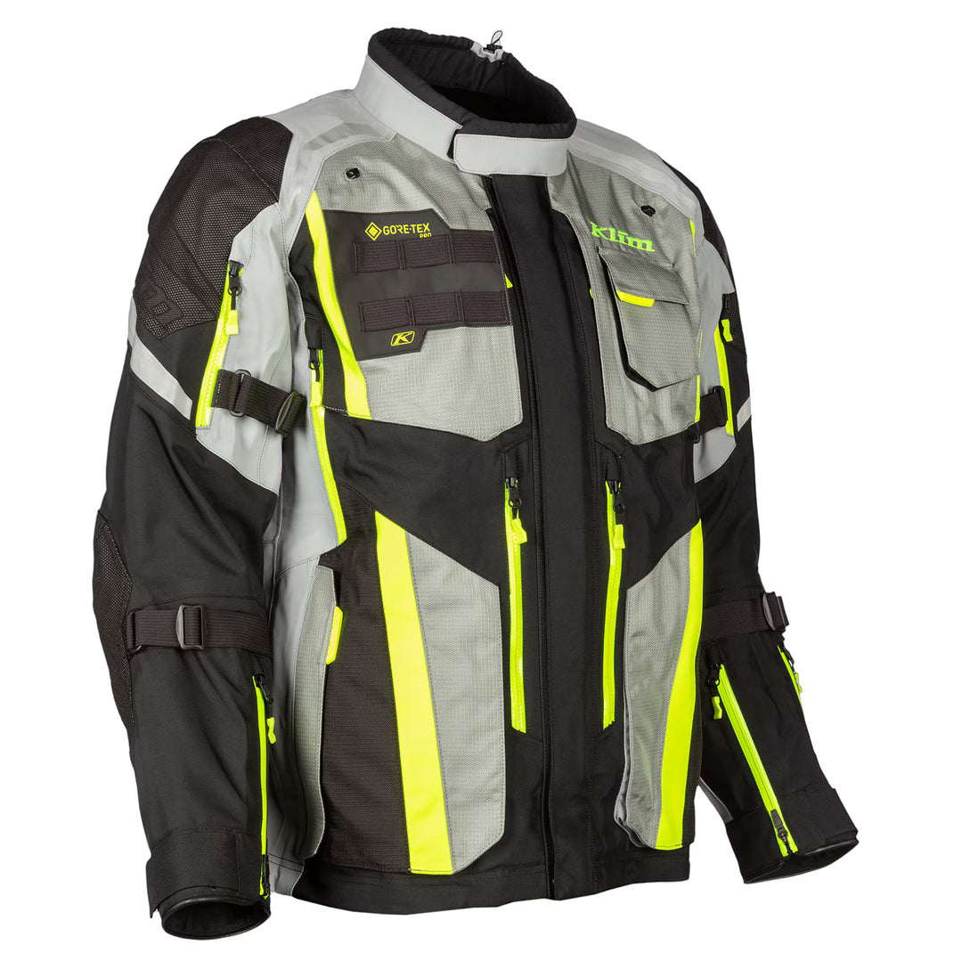 KLIM Badlands Pro Jacket - PETROL - STRIKE ORANGE