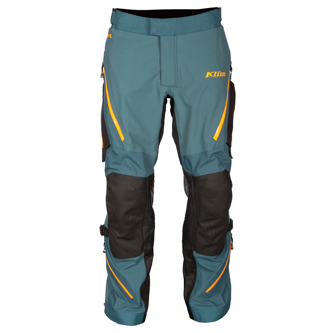 KLIM Badlands Pro Pant - Petrol - Strike Orange
