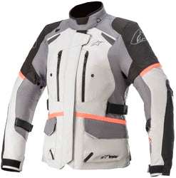 ALPINESTARS STELLA ANDES V3 DRYSTAR - ICE GRAY/DARK GRAY/BLACK/CORAL