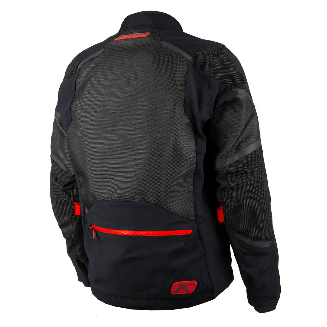 KLIM Baja S4 Jacket - Black - Fiery Red