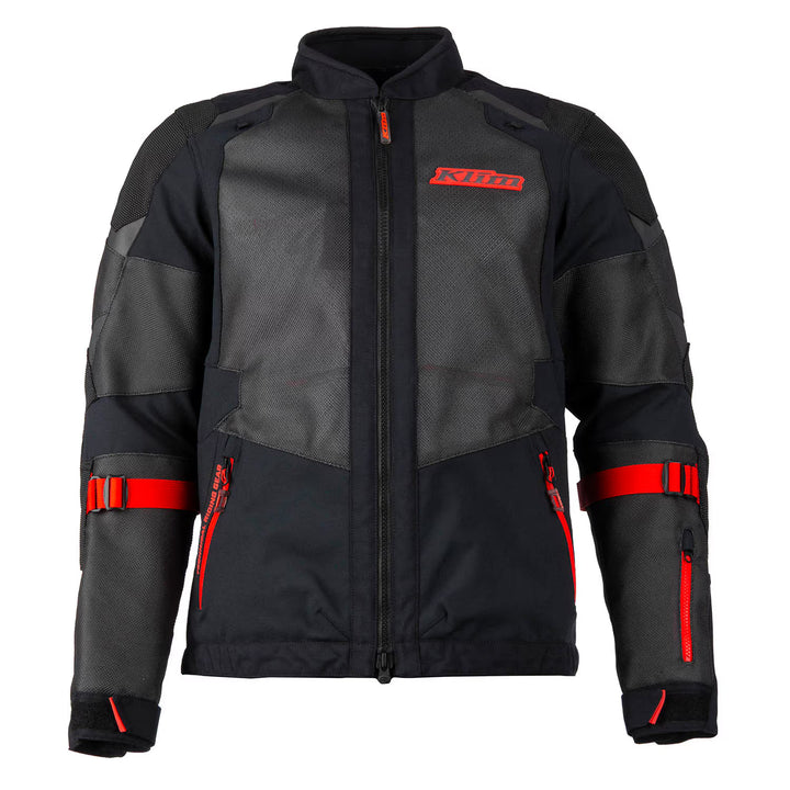 KLIM Baja S4 Jacket - Black - Fiery Red