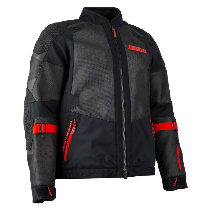 KLIM Baja S4 Jacket - Black - Fiery Red