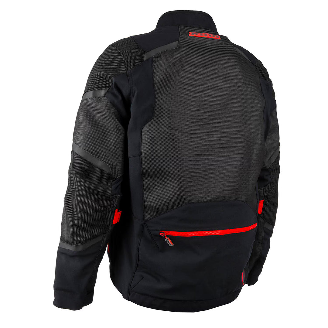 KLIM Baja S4 Jacket - Black - Fiery Red