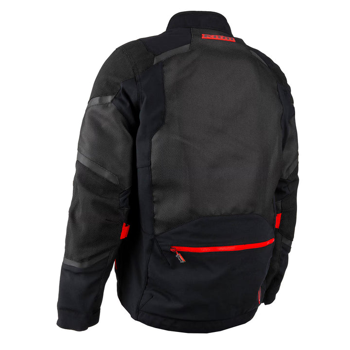 KLIM Baja S4 Jacket - Black - Fiery Red