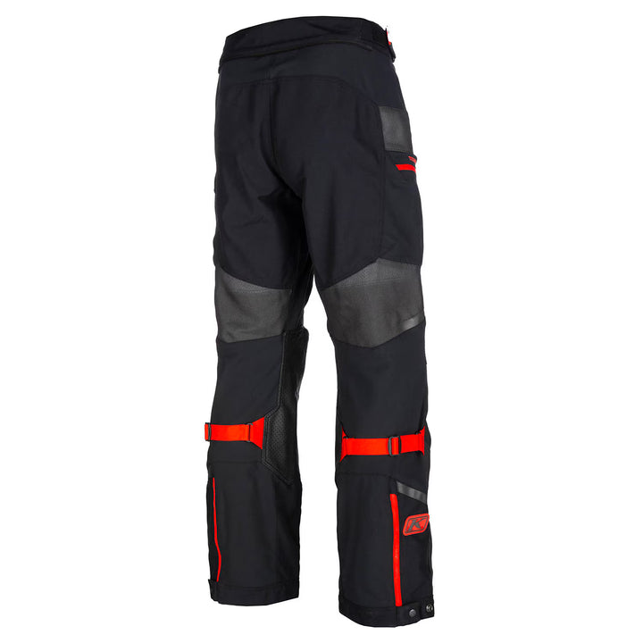 KLIM Baja S4 Pant - Black - Fiery Red