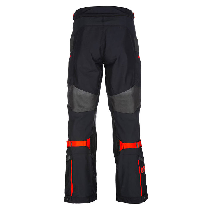 KLIM Baja S4 Pant - Black - Fiery Red