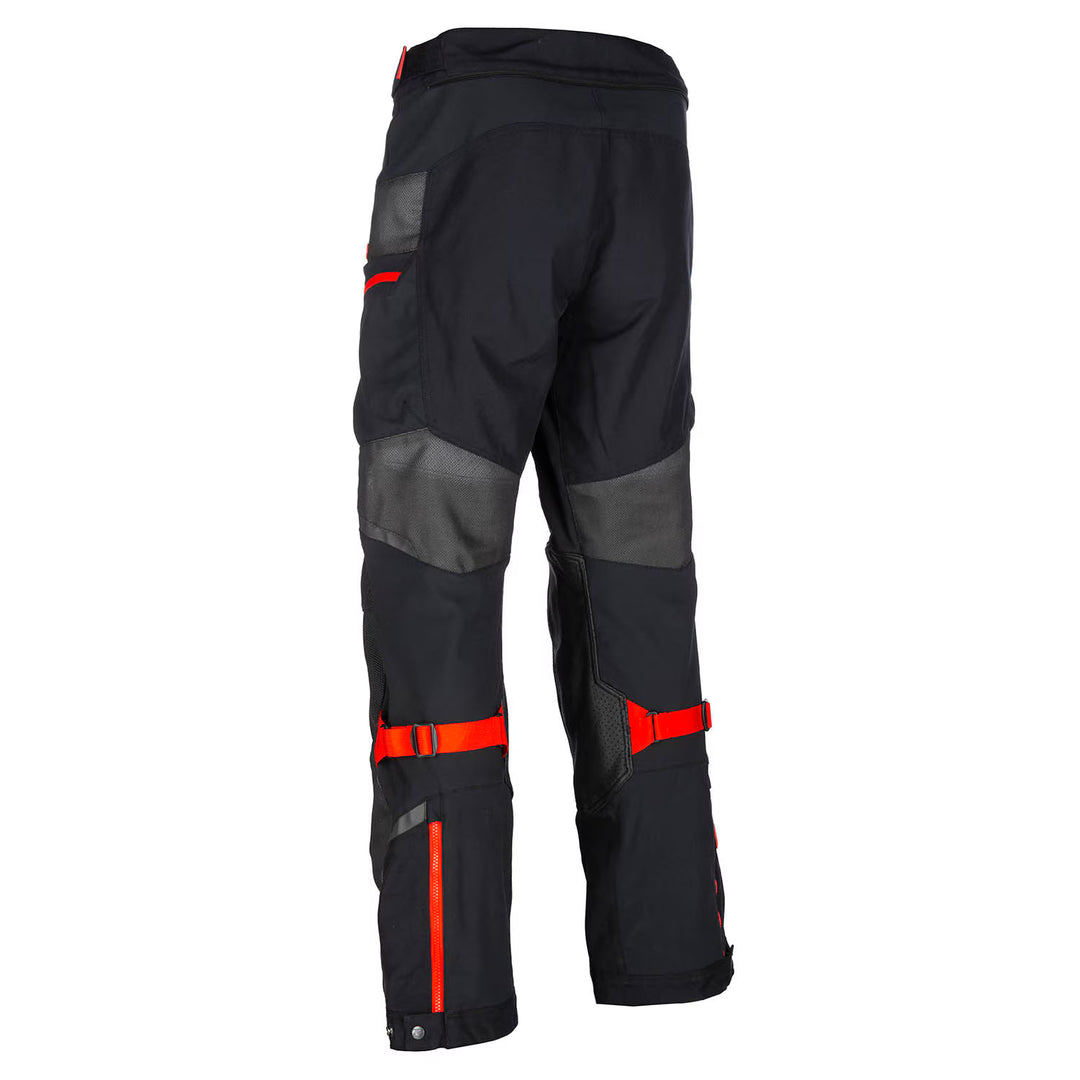 KLIM Baja S4 Pant - Black - Fiery Red