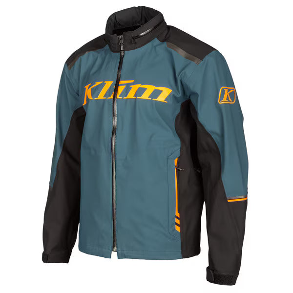 KLIM Enduro S4 Jacket - Petrol - Strike Orange