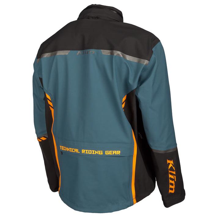 KLIM Enduro S4 Jacket - Petrol - Strike Orange