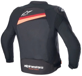 ALPINESTARS T-GP PLUS R V4 AIRFLOW JACKET - BLACK/RED FLUO