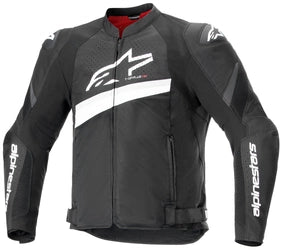 ALPINESTARS T-GP PLUS R V4 AIRFLOW JACKET - BLACK/WHITE