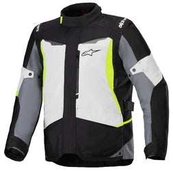 ALPINESTARS ST-1 WATERPROOF JACKET - ICE GREY/BLACK/YELLOW FLUO