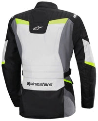 ALPINESTARS STELLA ST-1 WATERPROOF JACKET - ICE GREY/BLACK/YELLOW FLUO