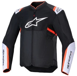 ALPINESTARS T-SPS AIR V2 JACKET - BLACK/WHITE/RED FLUO