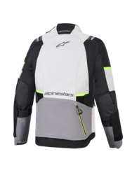 ALPINESTARS STELLA ANDES V4 DRYSTAR JACKET - ICE GREY/DARK GREY/GREY BLACK/YELLOW FLUO