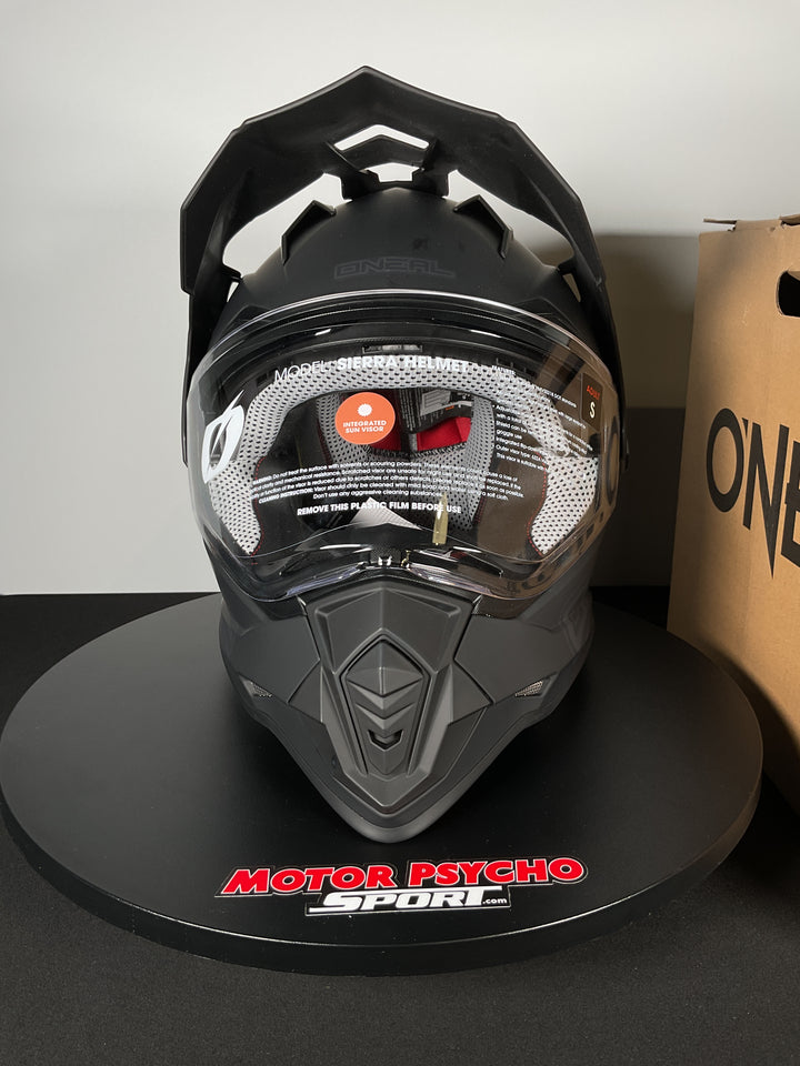 O'Neal  Sierra Helmet Flat Black - Size S - Used Open Box