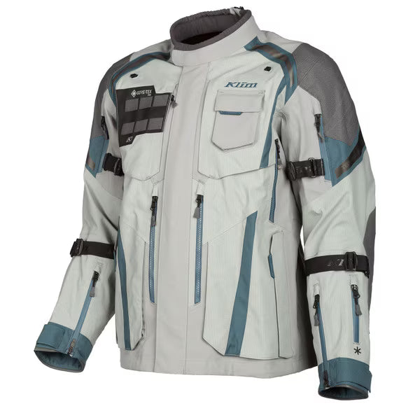 KLIM BADLANDS PRO A3 JACKET - MONUMENT GRAY - PETROL