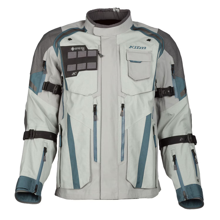 KLIM BADLANDS PRO A3 JACKET - MONUMENT GRAY - PETROL