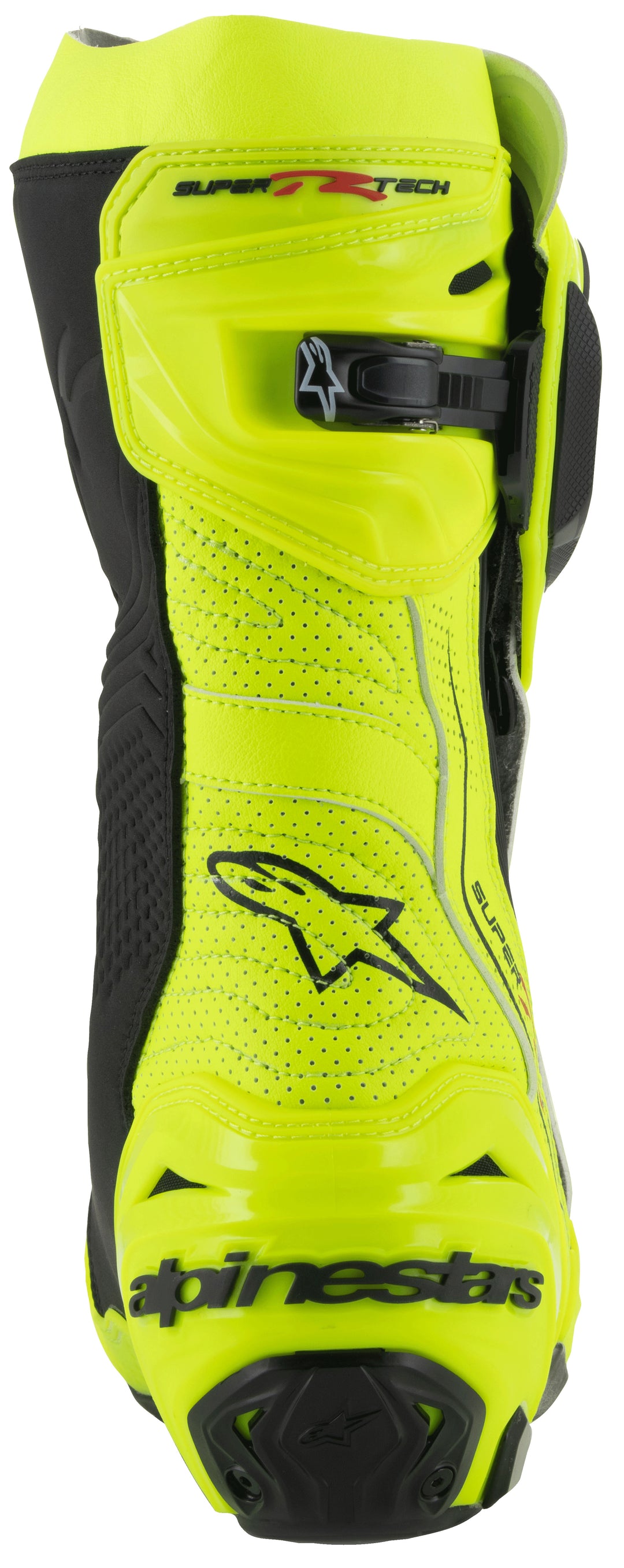 Alpinestars Supertech R V2 Vented Racing Boots - Yellow Fluo/Black
