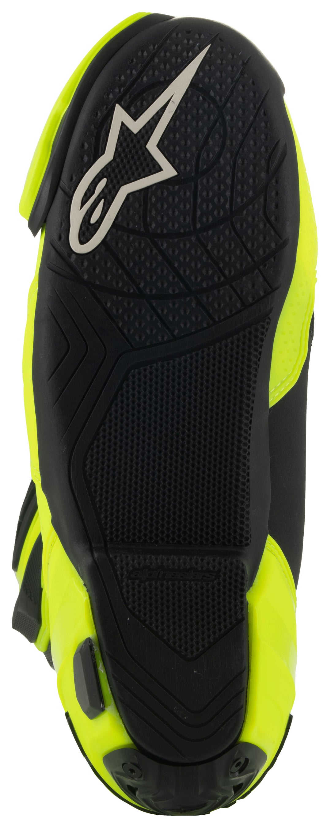 Alpinestars Supertech R V2 Vented Racing Boots - Yellow Fluo/Black
