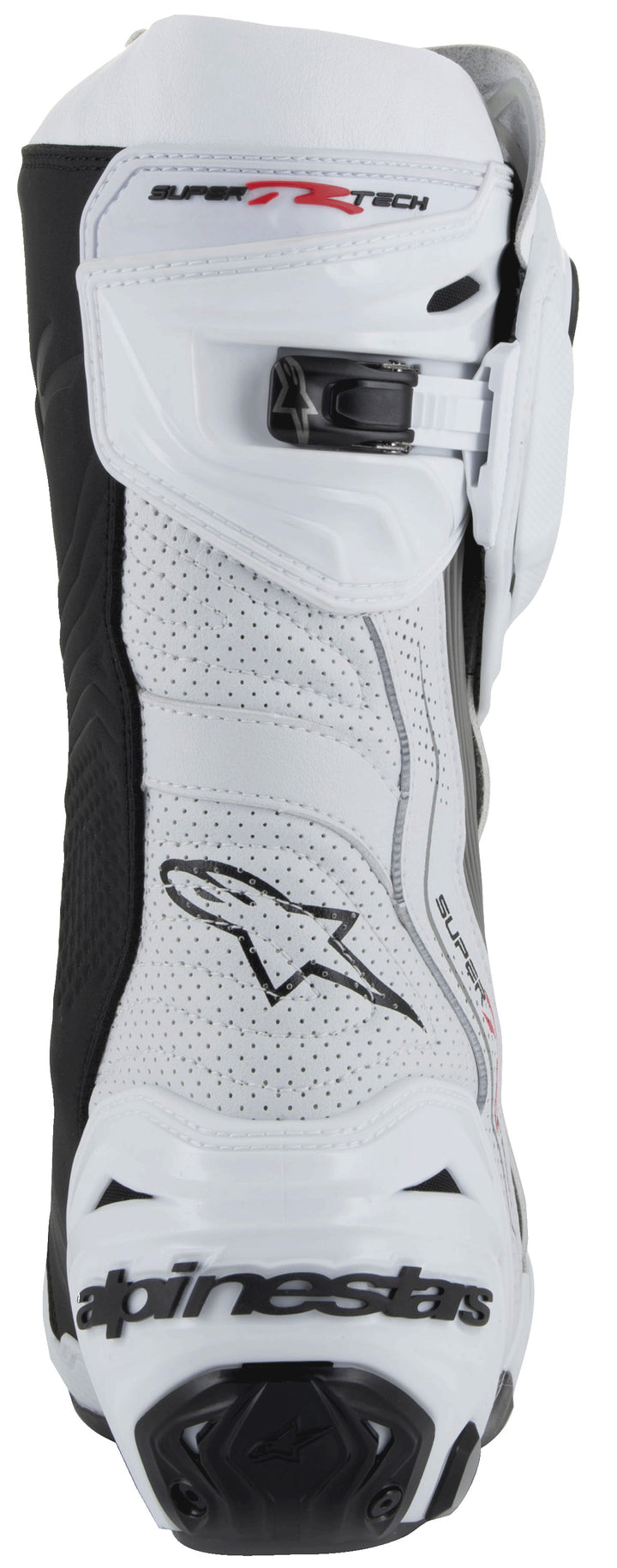 Alpinestars Supertech R V2 Vented Racing Boots - White/Grey/Black